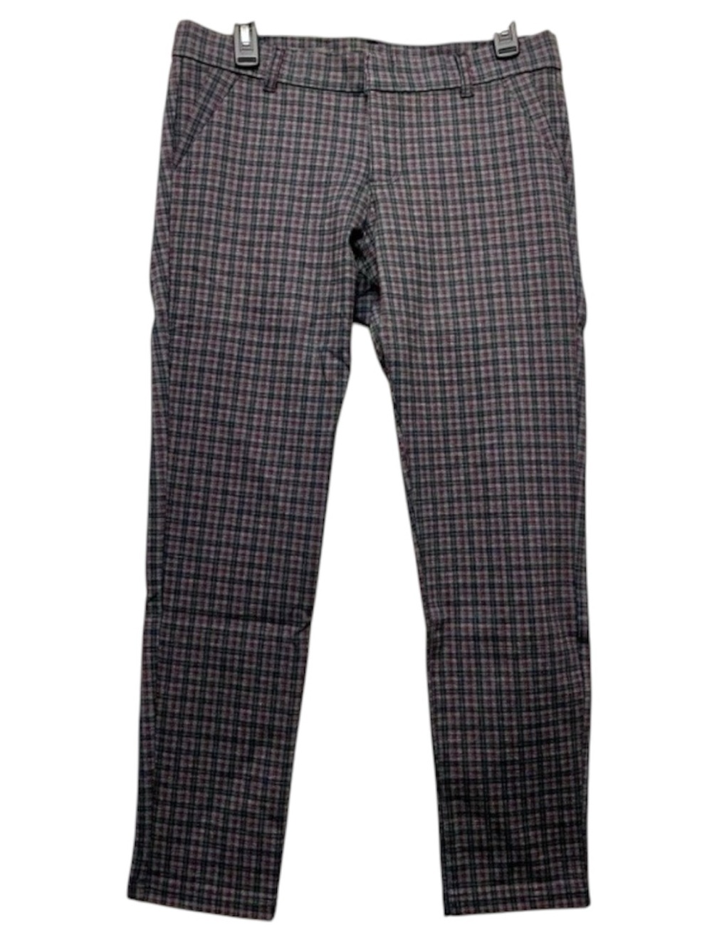 Kut From The Kloth Diana Slim Straight Plaid Pant 8P